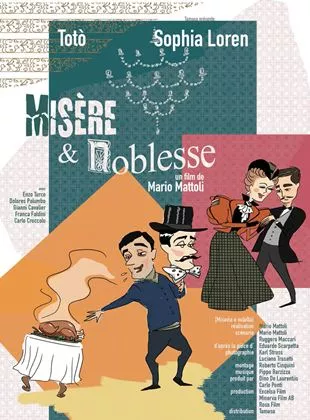 Affiche du film Misère et noblesse