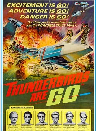 Affiche du film Thunderbirds et l'odyssée du cosmos