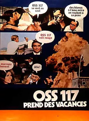 Affiche du film OSS 117 prend des vacances