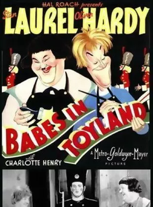 Affiche du film Laurel et Hardy : La marche des soldats de bois