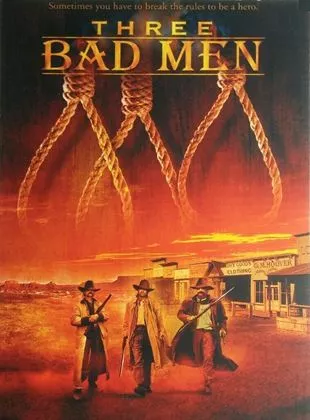 Affiche du film Three bad men