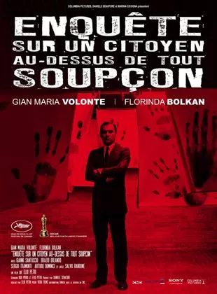 Affiche du film Enquête sur un citoyen au-dessus de tout soupçon