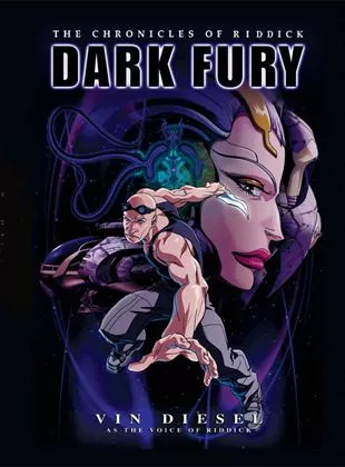 Affiche du film Les Chroniques de Riddick : Dark fury - Court Métrage