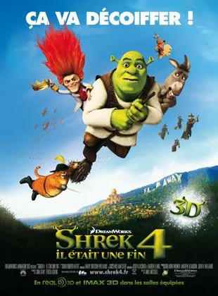 Affiche du film Shrek 4, il était une fin