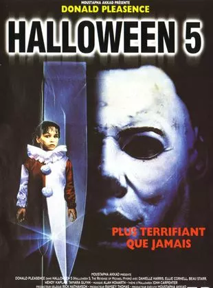 Affiche du film Halloween 5 : La Revanche de Michael Myers