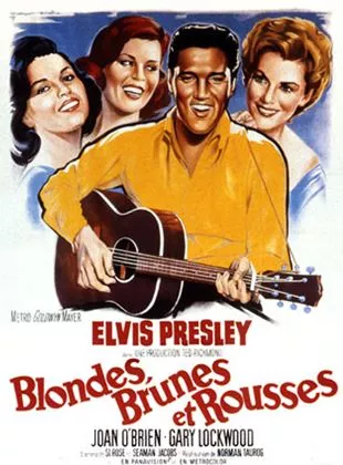 Affiche du film Blondes, brunes, rousses