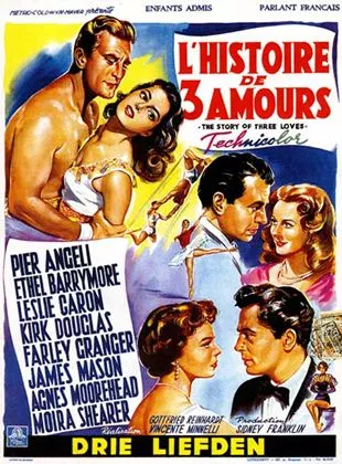 Affiche du film Histoire de trois amours