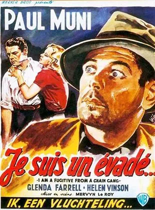 Affiche du film Je suis un évadé