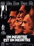 Affiche du film Un Meurtre est un meurtre