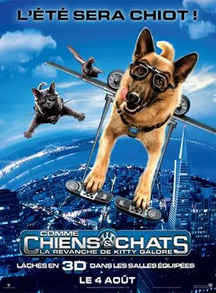 Affiche du film Comme chiens et chats - La Revanche de Kitty Galore