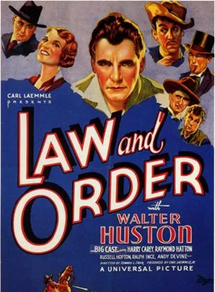 Affiche du film Law and order