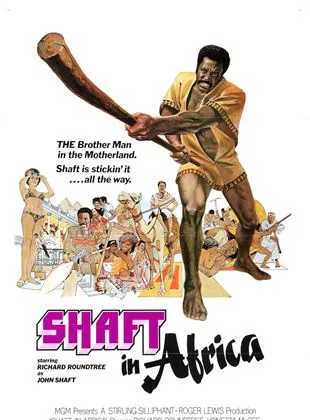Affiche du film Shaft contre les trafiquants d'hommes
