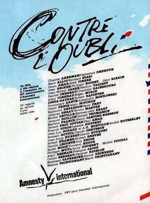 Affiche du film Contre l'oubli