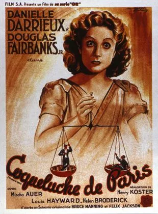 Affiche du film La Coqueluche de Paris