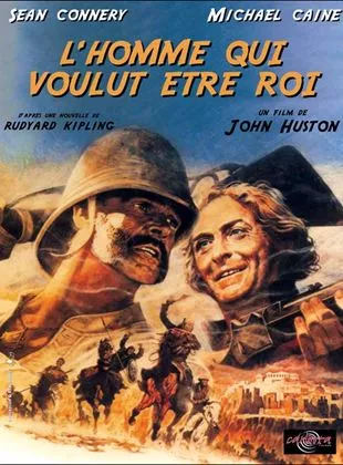 Affiche du film L'Homme qui voulut être roi