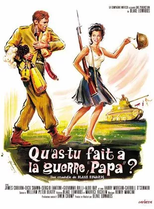Affiche du film Qu'as-tu fait à la guerre, Papa ?