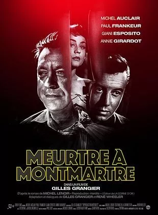Affiche du film Meurtre à Montmartre