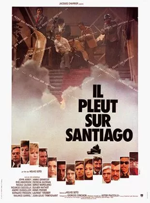 Affiche du film Il pleut sur Santiago