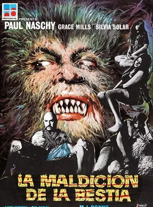 Affiche du film Dans les griffes du loup-garou