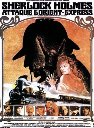 Affiche du film Sherlock Holmes attaque l'Orient Express