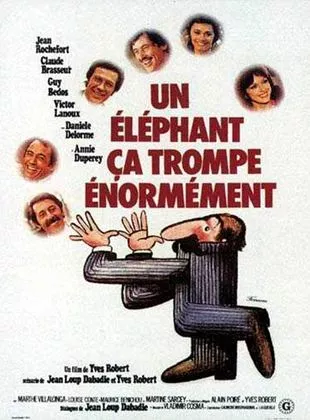 Affiche du film Un éléphant, ça trompe énormément