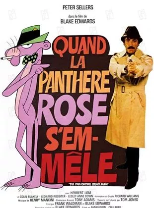 Affiche du film Quand la Panthère rose s'emmêle