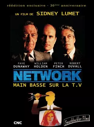 Affiche du film Network, main basse sur la télévision