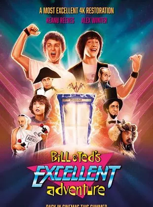 Affiche du film Bill & Ted's Excellent Adventure