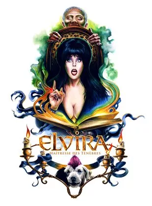 Affiche du film Elvira, Maîtresse des Ténèbres