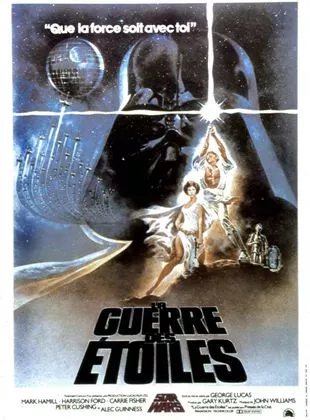 Affiche du film Star Wars : Episode IV - Un nouvel espoir (La Guerre des étoiles)