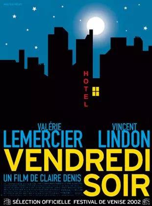 Affiche du film Vendredi soir