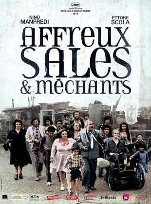 Affiche du film Affreux, sales et méchants