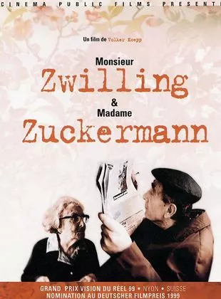 Affiche du film Monsieur Zwilling & Madame Zuckermann