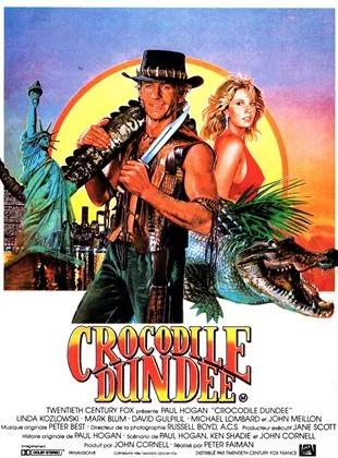 Affiche du film Crocodile Dundee