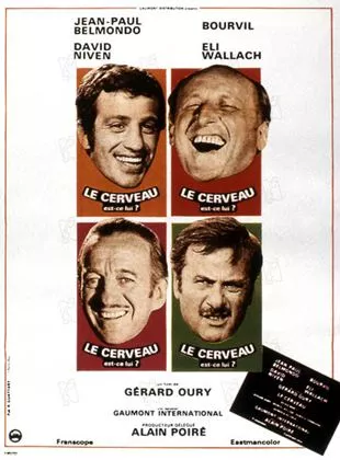 Affiche du film Le Cerveau