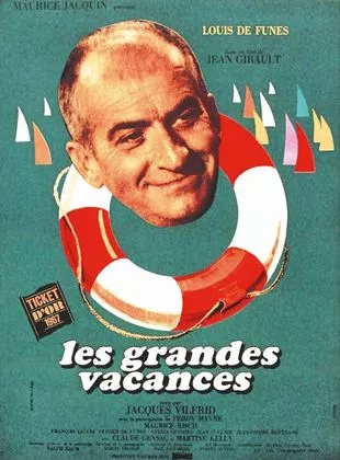 Affiche du film Les grandes vacances