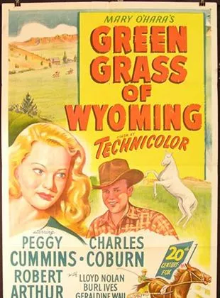 Affiche du film L'herbe verte du Wyoming