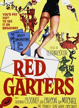 Affiche du film Red Garters