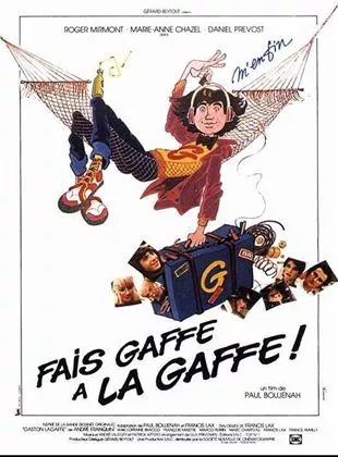 Affiche du film Fais gaffe à la gaffe!