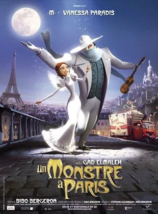 Affiche du film Un monstre à Paris