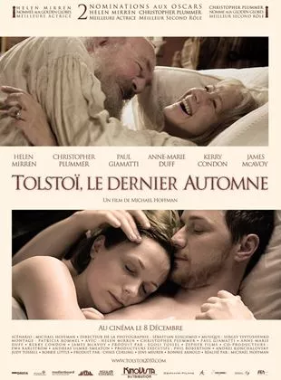 Affiche du film Tolstoï, le dernier automne