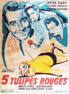 Affiche du film Cinq tulipes rouges