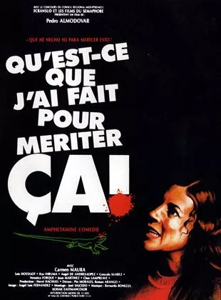 Affiche du film Qu'est-ce que j'ai fait pour mériter ça ?