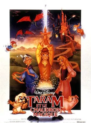 Affiche du film Taram et le chaudron magique