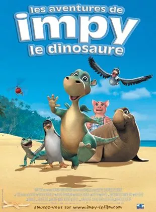 Affiche du film Les Aventures de Impy le dinosaure impie