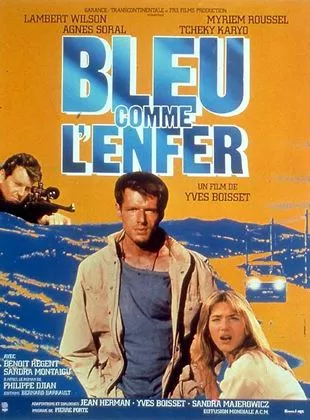 Affiche du film Bleu comme l'enfer