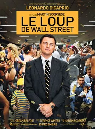 Affiche du film Le Loup de Wall Street