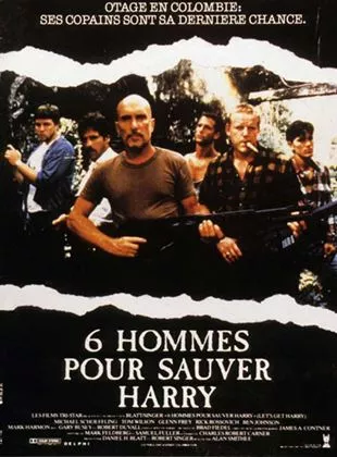 Affiche du film Six hommes pour sauver Harry