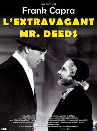 Affiche du film L'Extravagant Mr. Deeds