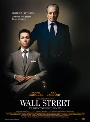 Affiche du film Wall Street : l'argent ne dort jamais